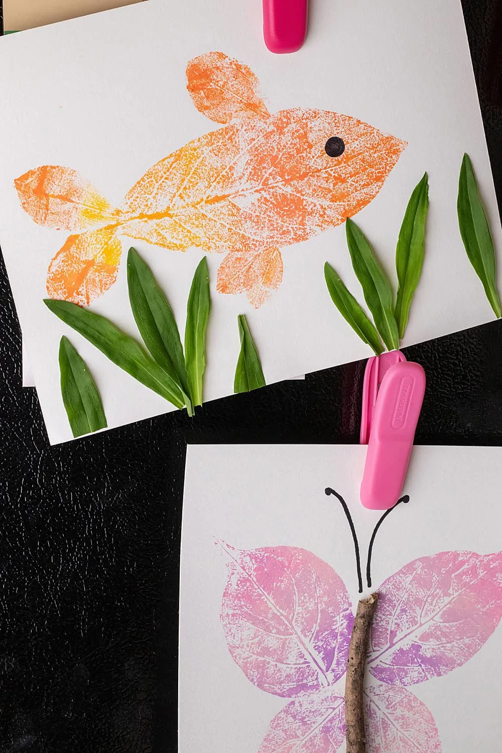 Leaf Fish Art 