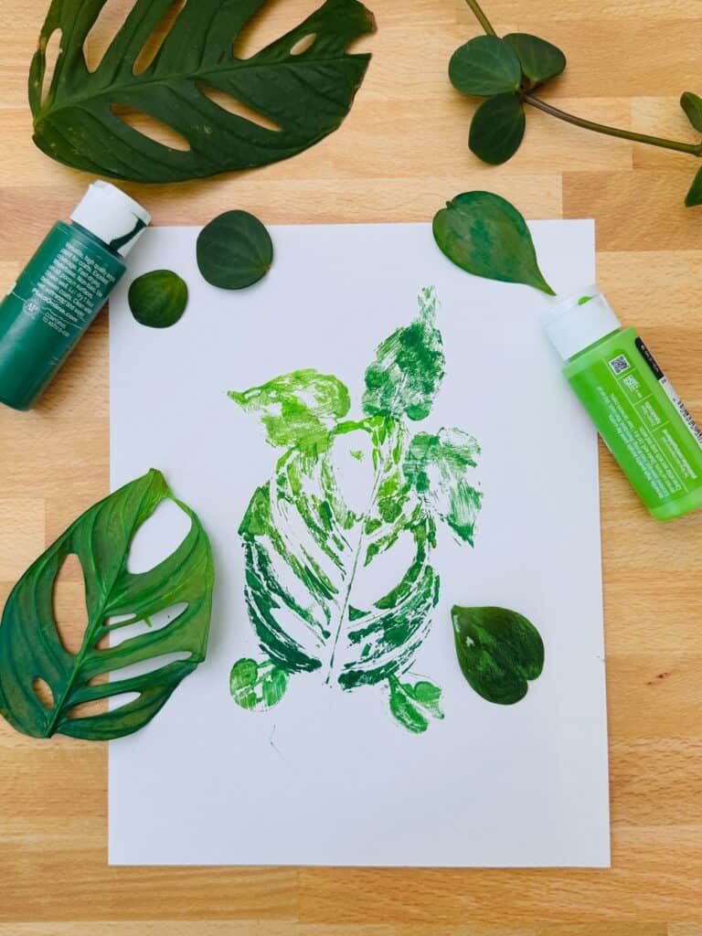 Create a Cute Painted Leaf Turtle