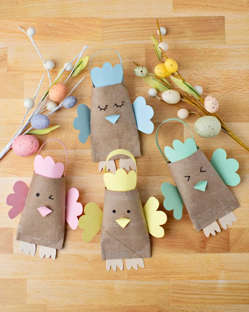 Paper Roll Chicks