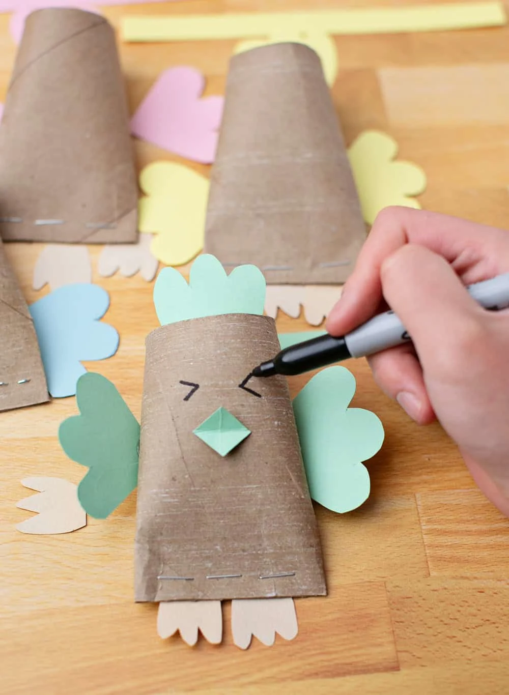 Paper Roll Chicks
