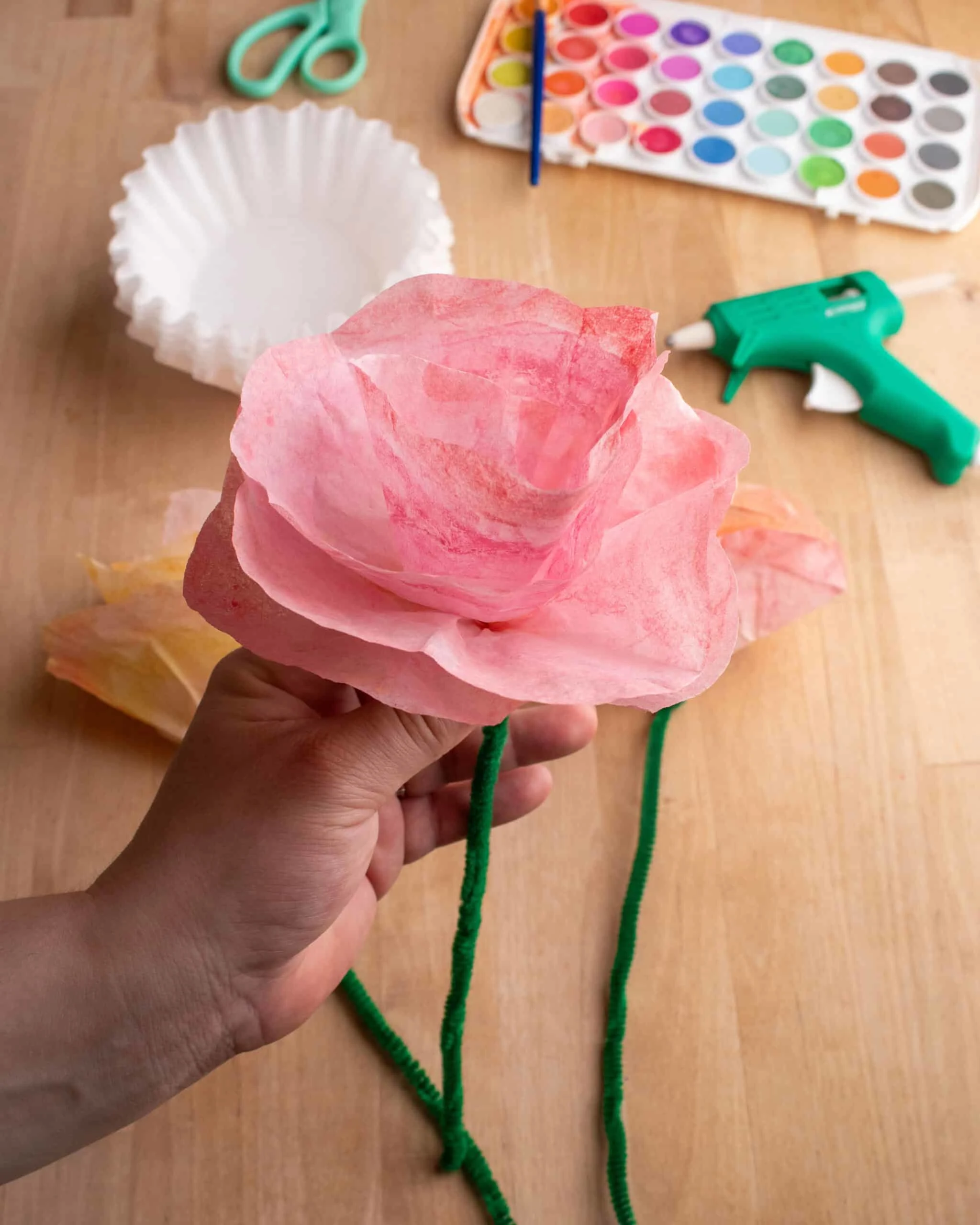 Coffee Filter Flowers