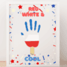4th of July Handprint Craft