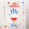 4th of July Handprint Craft