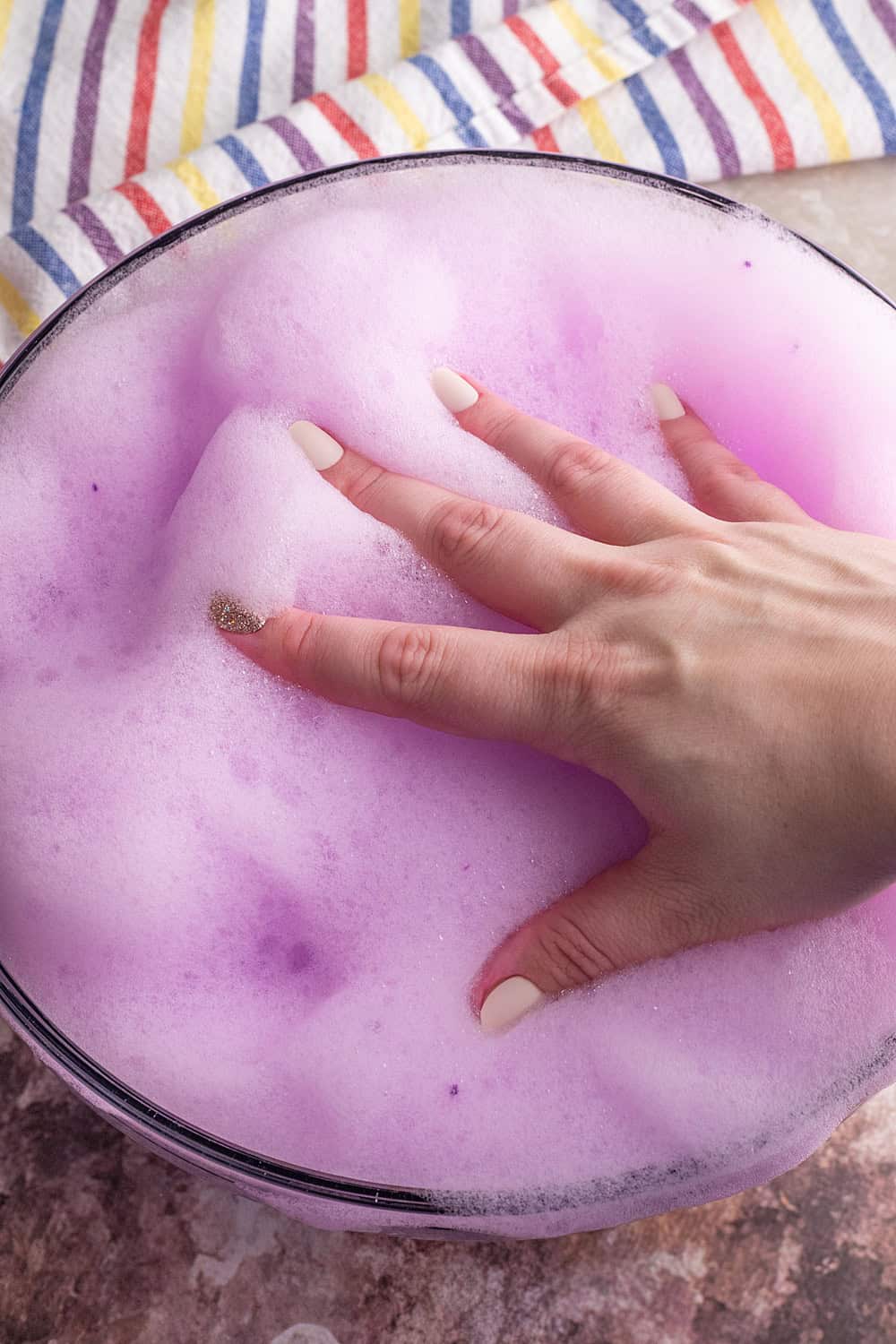 Soap Foam Recipe For Sensory Play 