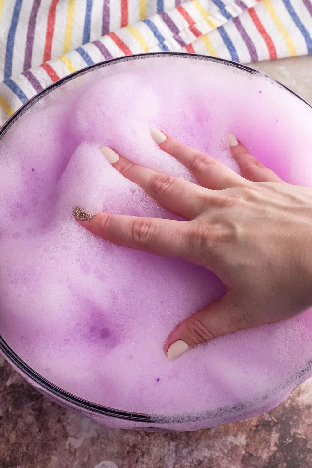 Soap Foam Recipe For Sensory Play 