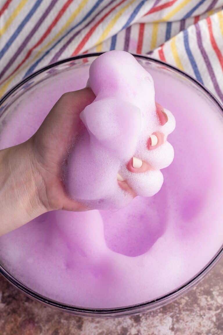 Easy Soap Foam Recipe For Sensory Play