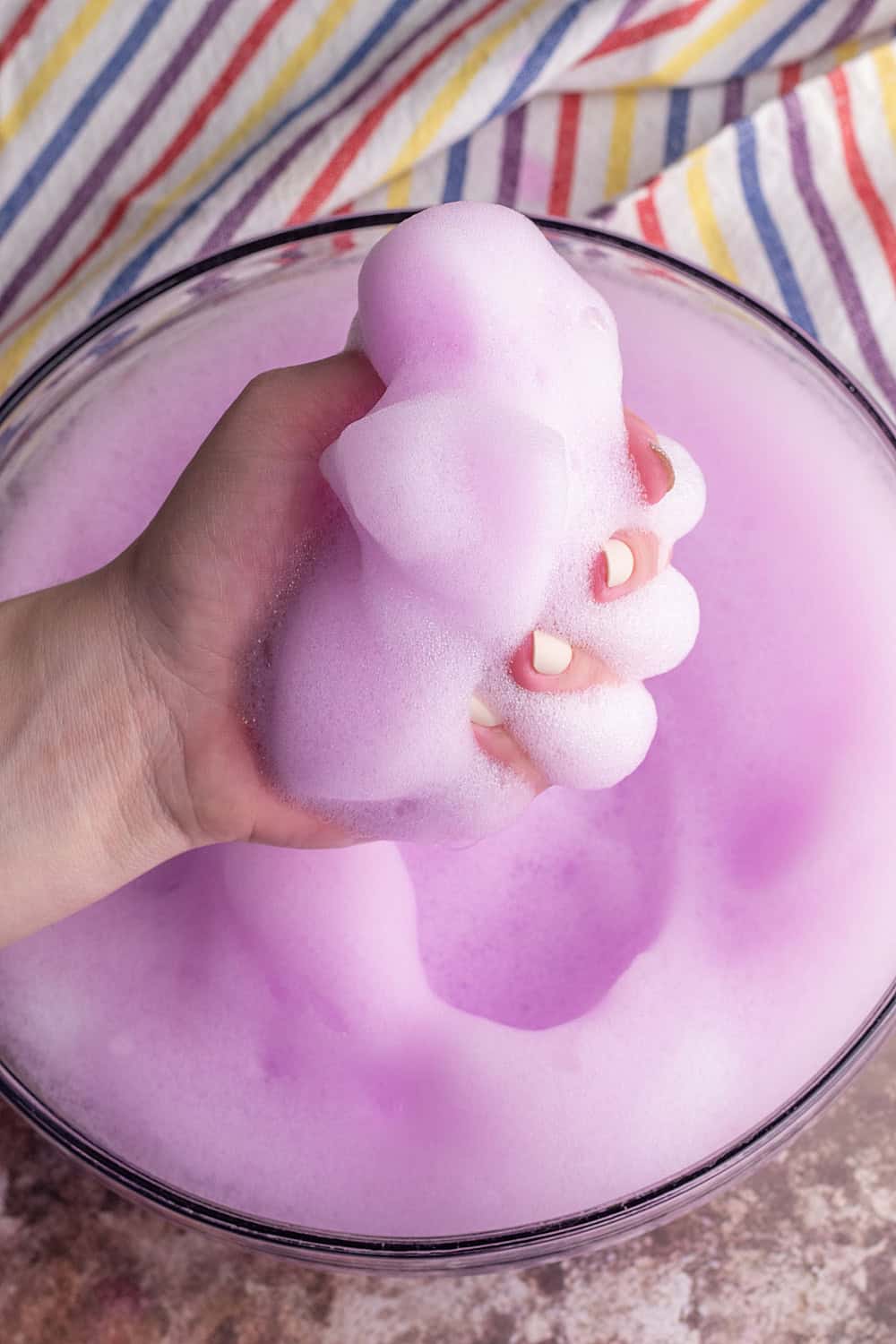 Soap Foam Recipe For Sensory Play 