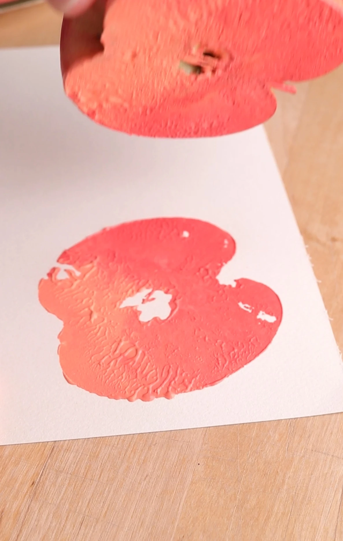 apple fruit stamping