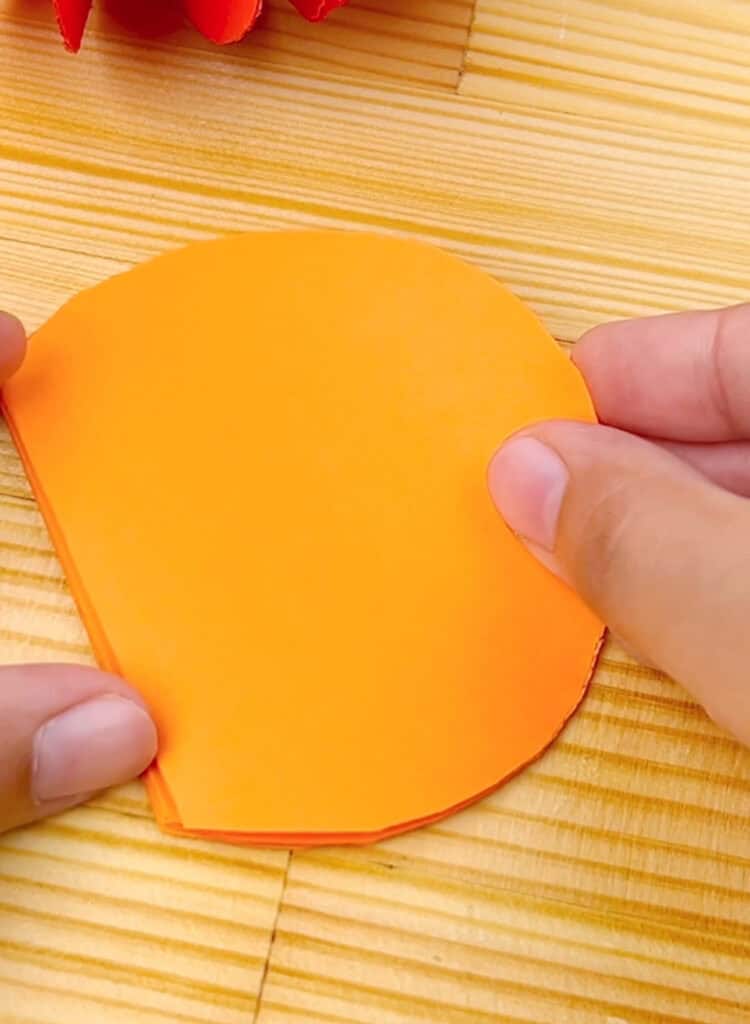 Easy Paper Pumpkin Craft With Printable Template