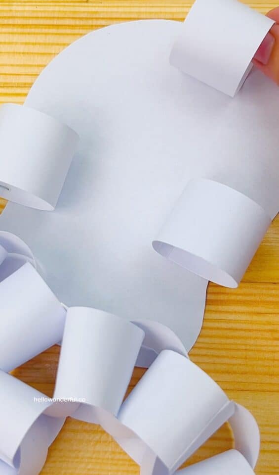 Easy Paper Skeleton Craft for Kids - Free Printable Template