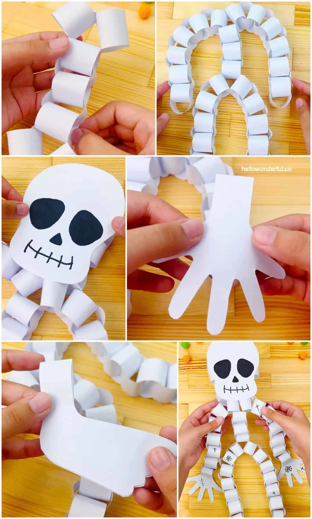 Paper Skeleton Craft