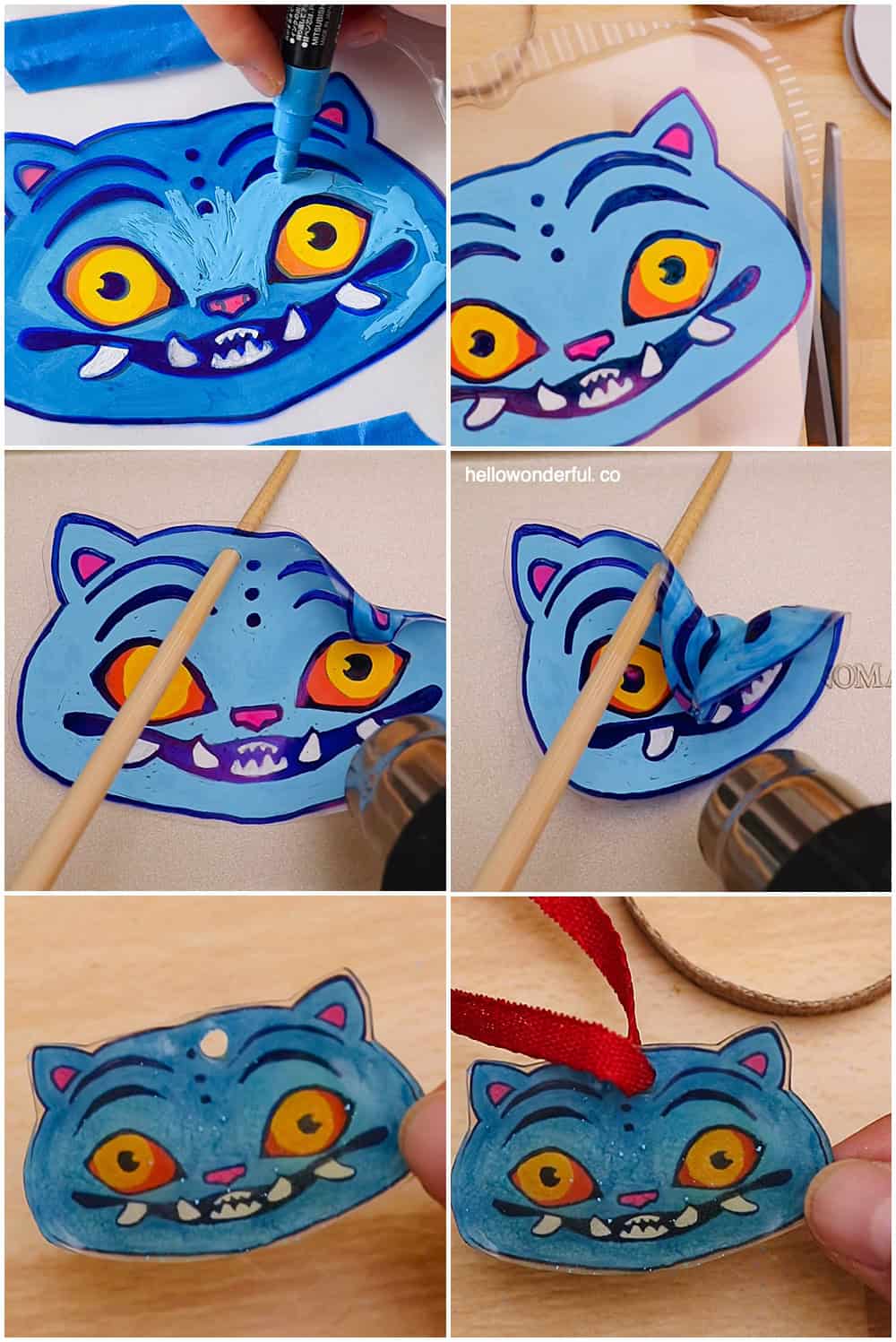 K-Pop Demon Hunters Shrinky Dink Ornaments