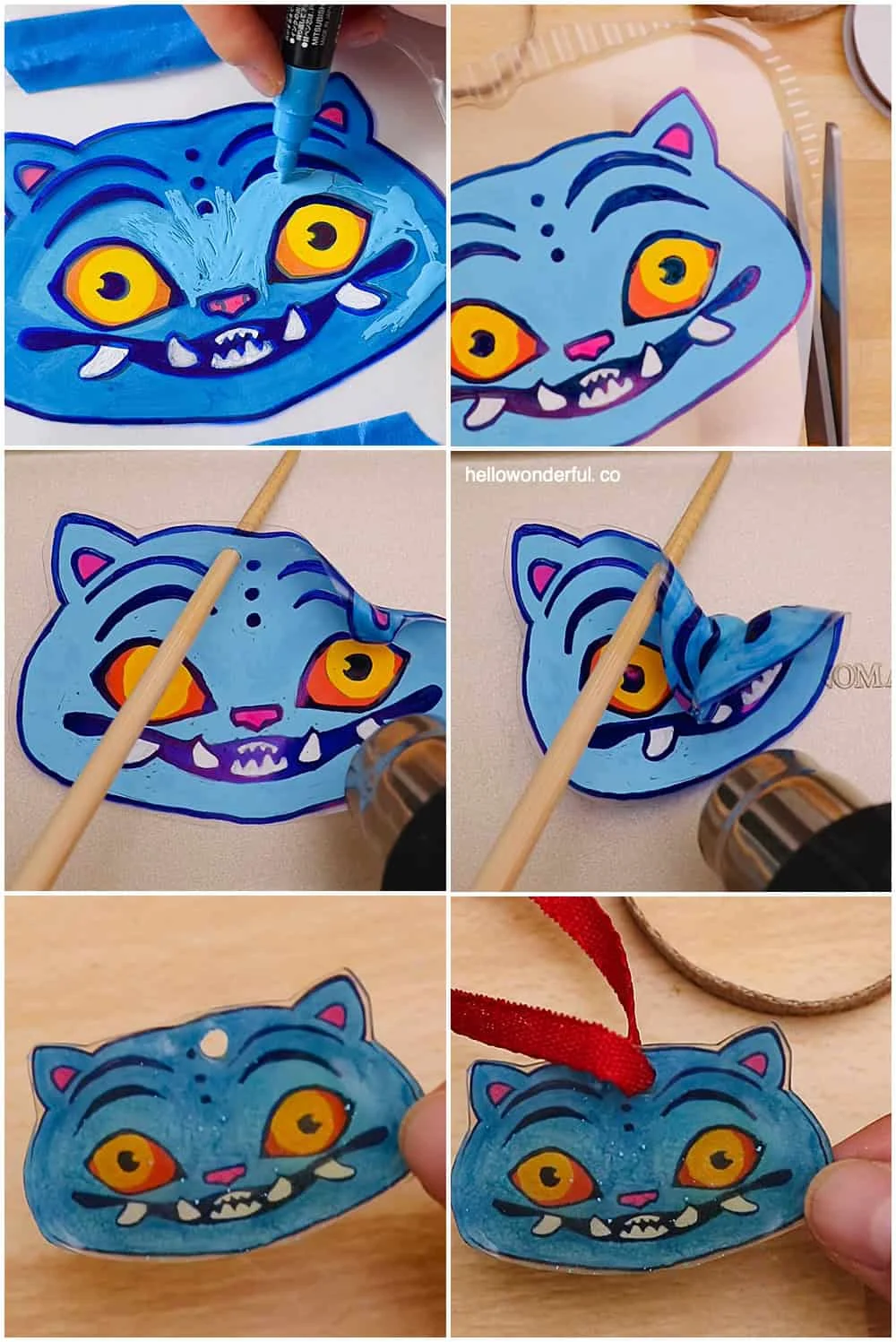 K-Pop Demon Hunters Shrinky Dink Ornaments