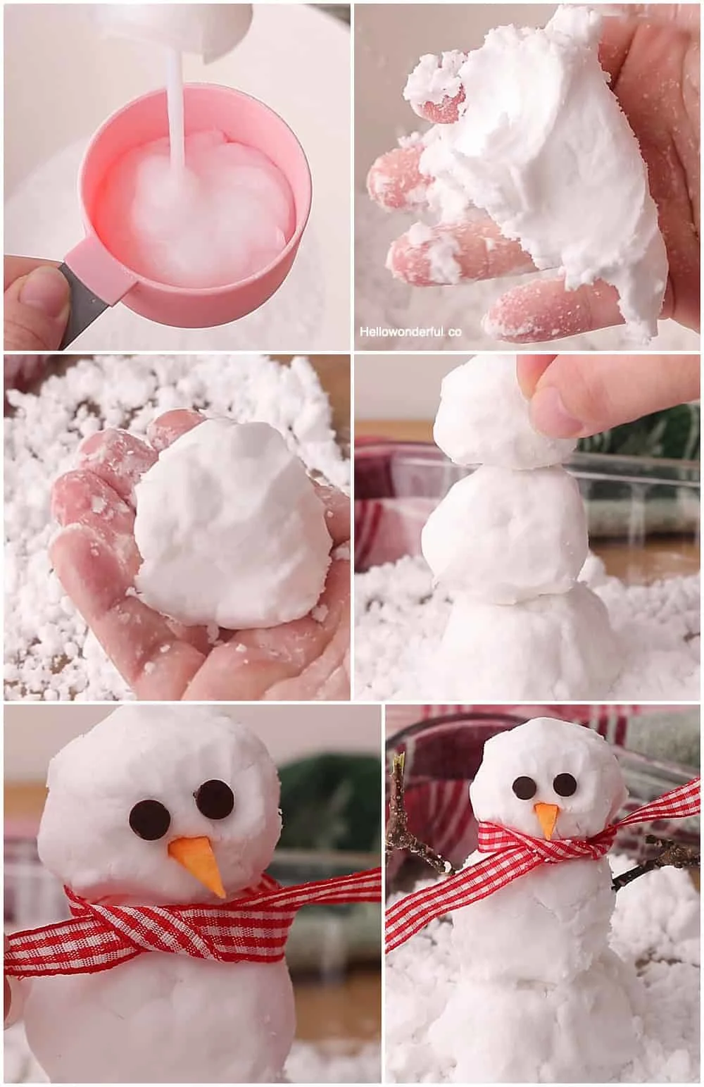 DIY Snow 2 Ingredients